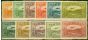Old Postage Stamp New Guinea 1939 Air Set of 11 to 2s SG212-222 Fine MM
