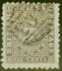 Valuable Postage Stamp from British Guiana 1865 12c Grey-Lilac SG65a P.10 Fine Used Ex-Fred Small