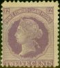 Valuable Postage Stamp from Prince Edward Is 1872 12c Reddish Mauve SG42 Fine Lightly Mtd Mint