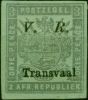 Valuable Postage Stamp Transvaal 1879 3d Mauve-Green SG119e Type 7 Good MM