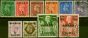 Collectible Postage Stamp Bahrain 1948 Set of 10 to 5R SG51-60 V.F.U