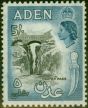 Valuable Postage Stamp Aden 1956 5s Black & Deep Dull Blue SG68 Fine MNH