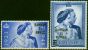 Old Postage Stamp Bahrain 1948 RSW Set of 2 SG61-62 Fine MNH