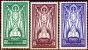 Old Postage Stamp from Ireland 1937 set of 3 SG102-104 Fine Lightly Mtd Mint