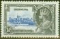 Rare Postage Stamp from Bermuda 1935 1 1/2d Ultramarine & Grey SG95m Bird by Turret V.F Very Lightly Mtd Mint