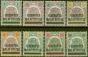 Valuable Postage Stamp from Fed of Malay States 1900 set of 8 SG1-8 Good Mtd Mint
