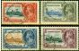 Rare Postage Stamp from Leeward Islands 1935 Jubilee Set of 4 SG88-91 Very Fine Used