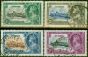 Collectible Postage Stamp St Lucia 1935 Jubilee Set of 4 SG109-112 Fine Used