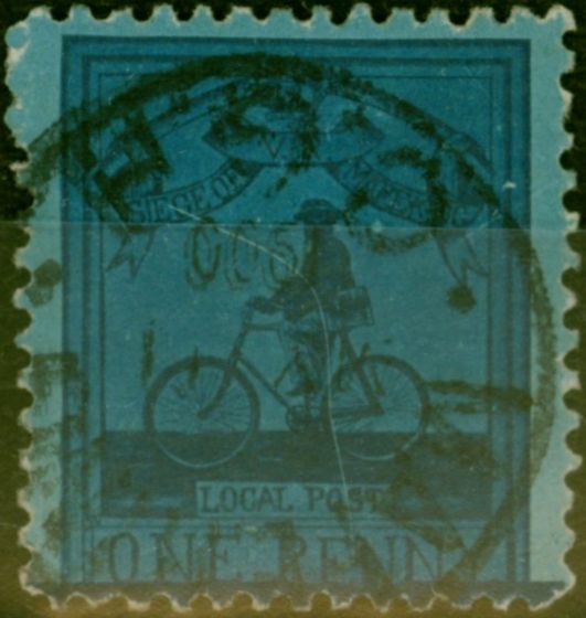 Valuable Postage Stamp Mafeking 1900 1d Deep Blue SG18 V.F.U