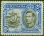 Valuable Postage Stamp from Grenada 1938 2s Black & Ultramarine SG161 Fine Lightly Mtd Mint