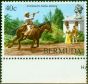 Valuable Postage Stamp from Bermuda 1984 40c Postal Service SG471w Wmk Sideways Inverted V.F MNH