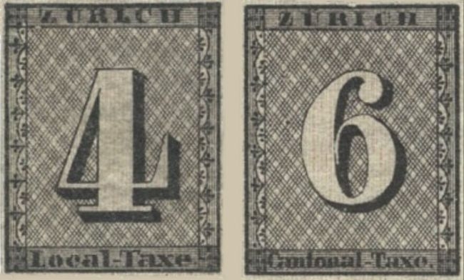 Image of Rappen stamps